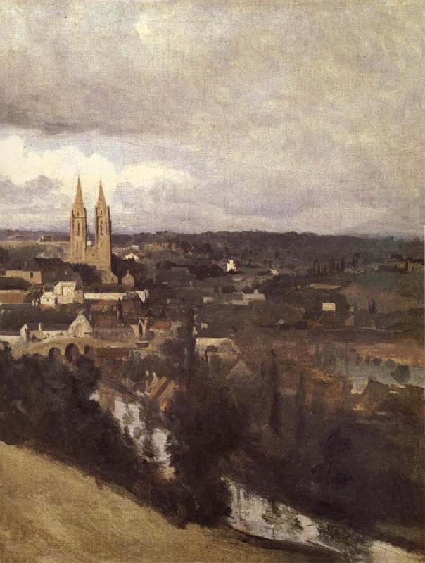 Corot Camille View of Saint-It China oil painting art
